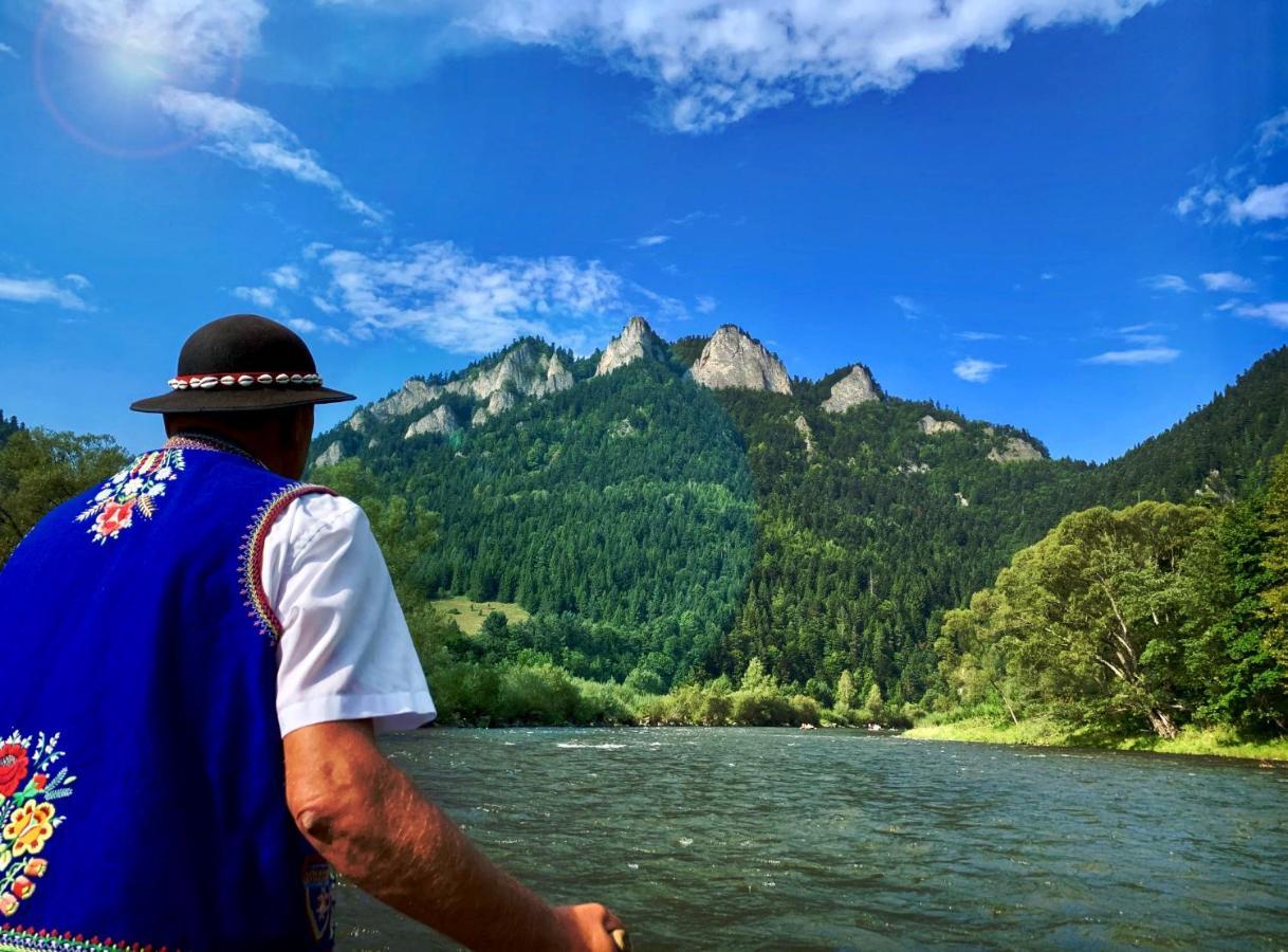 Koza U Woza Wypocznij W Gorach W Rytmie Slow Drewniany Dom Premium Z Widokiem Na Panorame Tatr Ecospa Strefa Fitness Zielona Farma Warsztaty (Adults Only) Szlembark Luaran gambar